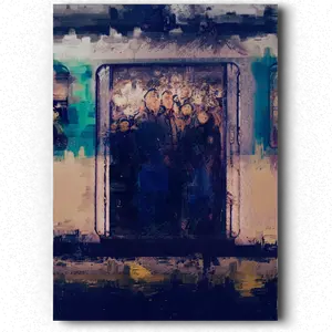 8h14 - Metro Saint Lazare, Paris