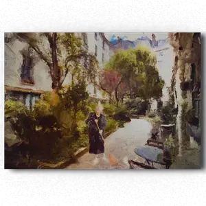 La vieille femme au balai