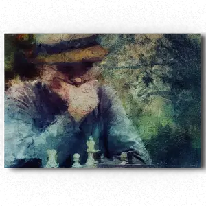 Le joueur d'échecs - Jardin du Luxembourg, Paris