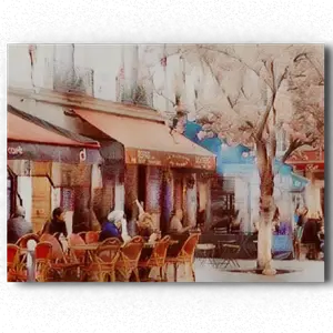 Terrasse de Café, Paris