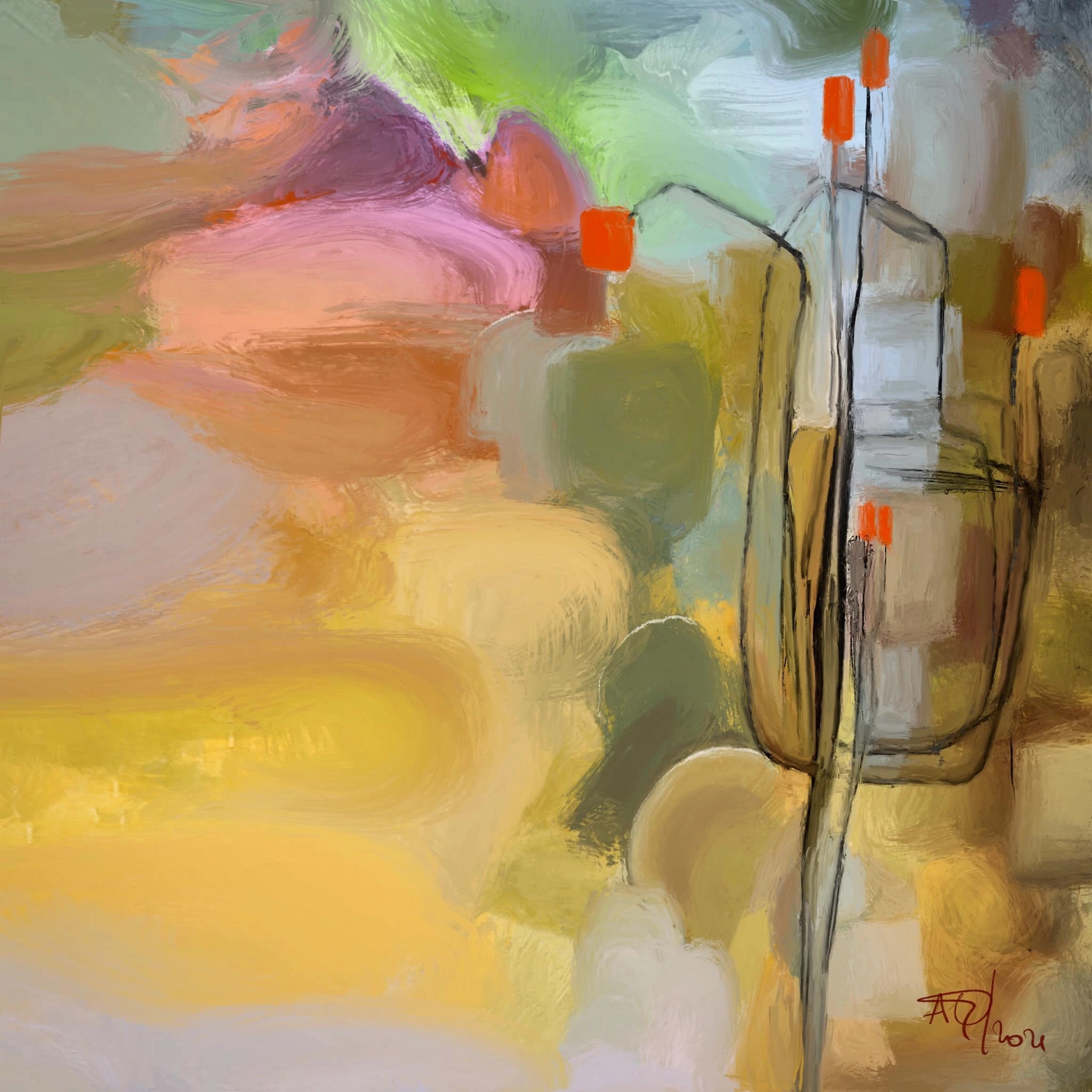Abstract Loops - Sur le printemps - Comp V
