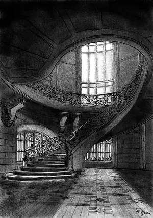 Escalier, Art Nouveau - Petit Palais, Paris