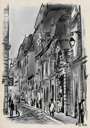 Rue vieille du temple, Paris