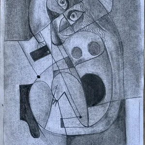 A woman and her phone