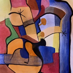 Une femme dans sa robe d'été