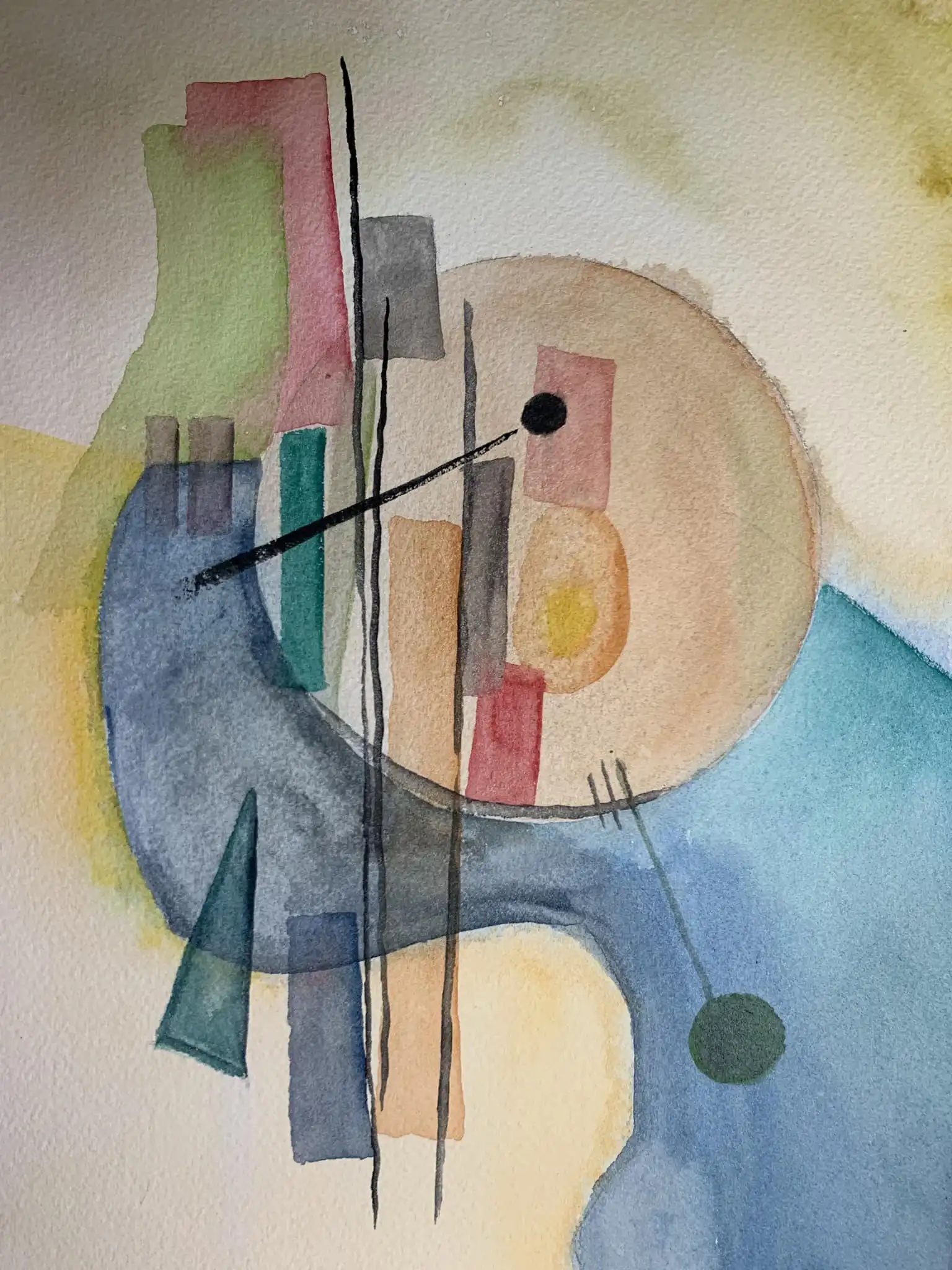 The handbells player