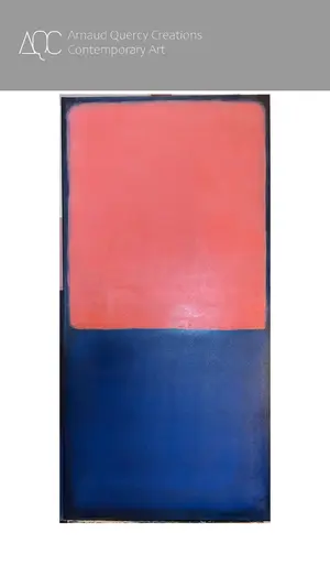 A la façon de Rothko, pour Frederique