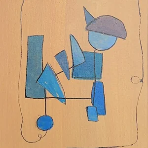 Cat's playing with a yarn ball