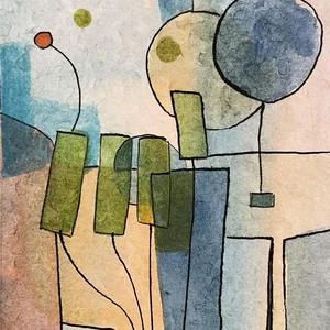 Promenade aux jardins du Luxembourg - Variation 3