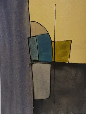 Watercolor Study in A Major No. 1
