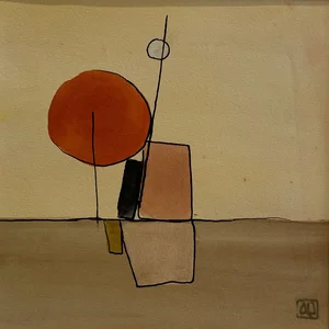 Étude à l'aquarelle en La mineur n° 1