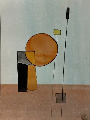 Watercolor Study in A Minor No. 3