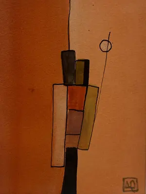 Watercolor Study in C5 (power chord) No. 1