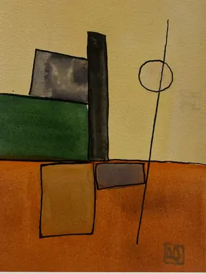 Watercolor Study in D Major No. 1