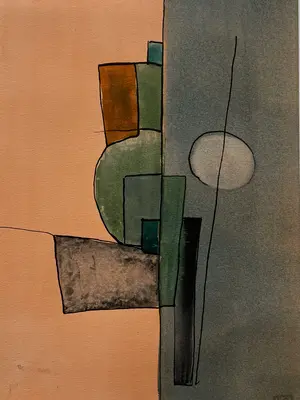 Watercolor Study in D Major No. 2
