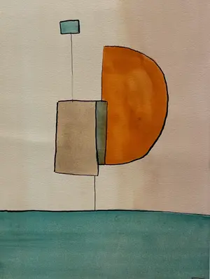 Watercolor Study in D Major No. 3