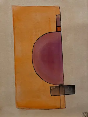 Watercolor Study in D Minor No. 3