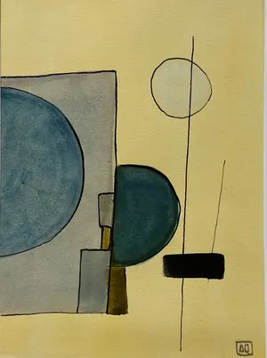 Watercolor Study in Db Minor No. 1