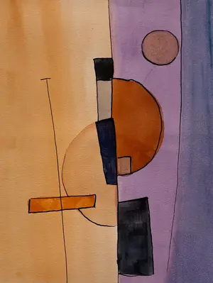 Watercolor Study in Eb Maj7 No. 1