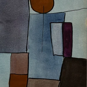 Watercolor Study in F minor- No. 1