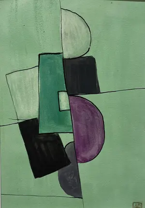 Watercolor Study in F# Major No. 1