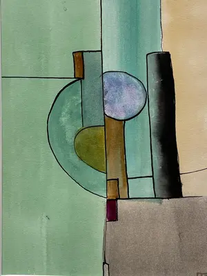Watercolor Study in F# Minor No. 1