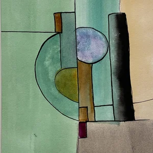Watercolor Study in F# Minor No. 1
