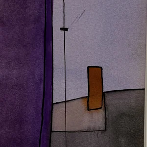 Watercolor Study in G-7 No. 1