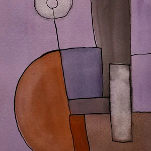 Watercolor Study in G Minor 7 No. 2 — view 1