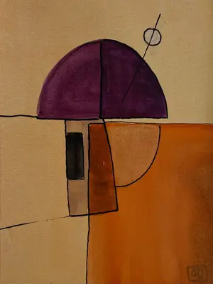 Watercolor Study in G Minor No. 1