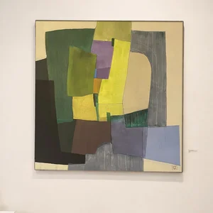 Si Majeur - Recherche sur l'Harmonie - Variation 2 — Scène 80×80 · mur galerie · sans PP #4