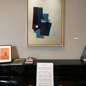 Fa Mineur - Recherche sur l'Harmonie - Variation 6 — Scène 50×70 · piano · PP #1