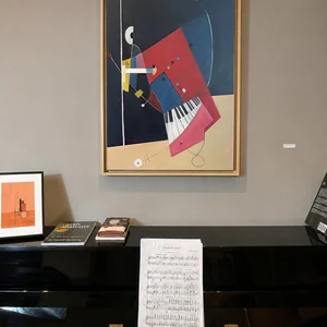 Rêverie Harmonique Aime Voyage Chromatique — Scène 50×70 · piano · PP #1