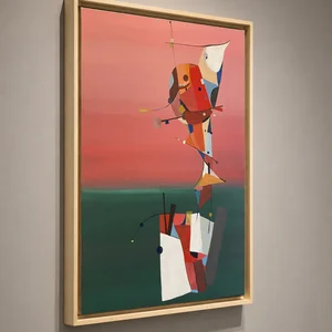 L'Évasion - Un Vol vers l'Espoir — Scène 50×70 · mur blanc · PP #4