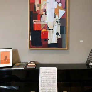 Dévoilement du Cosmos Aube de la Raison — Scène 50×70 · piano · PP #1