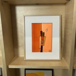 Watercolor Study in C5 (power chord) No. 1 — Scène 24×30 · étagère · PP #1