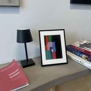 1 place de l'Opéra - Paris 9, 22h20 — table & lampe · PP #1