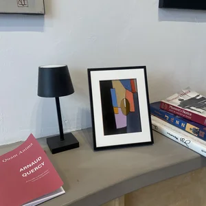 4 place de la Sorbonne - Paris 5, 10h20 — table & lampe · PP #1