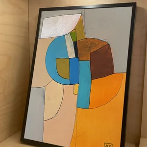 A Major - Research on Harmony - Variation 3 — étagère caisson bois · 21×30 #1