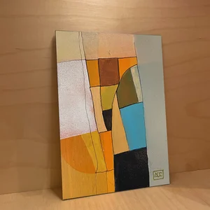 La Majeur - Recherche sur l'Harmonie - Variation 4 — étagère caisson bois · 15×21 #1