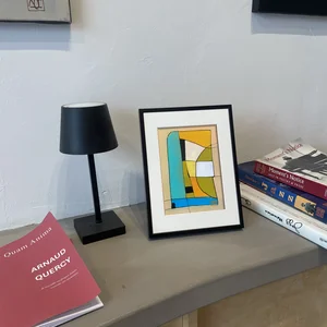 La Majeur - Recherche sur l'Harmonie - Variations 10 — table & lampe · PP #1
