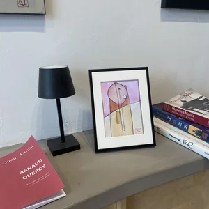 La Mineur - Recherche sur l'Harmonie - Variation 8 — table & lampe · PP #1