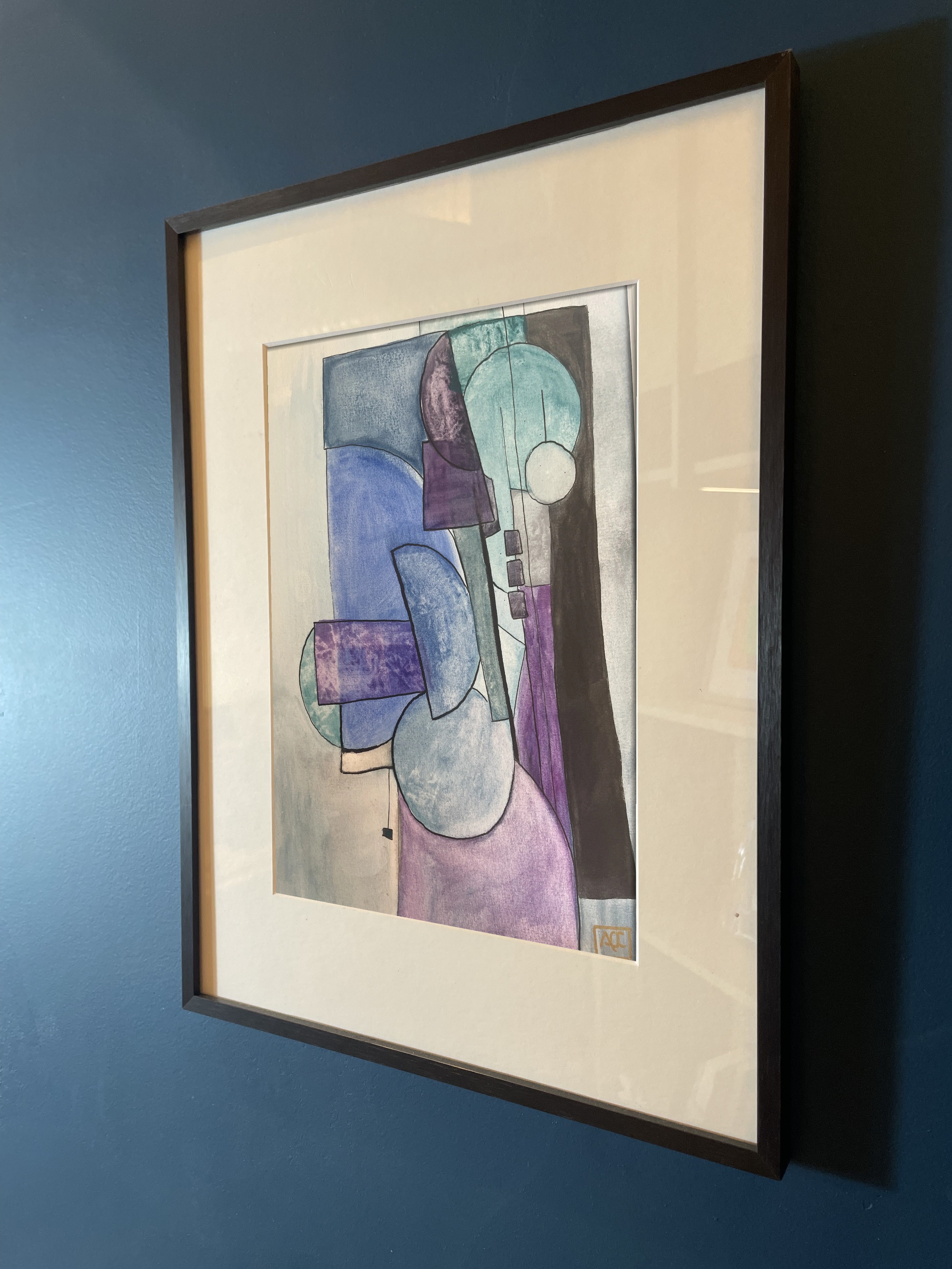 Ab Sus4 - Reflexions 29, watercolor on paper