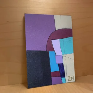 Bb Minor - Research on Harmony - Variation 10 — étagère caisson bois · 15×21 #1