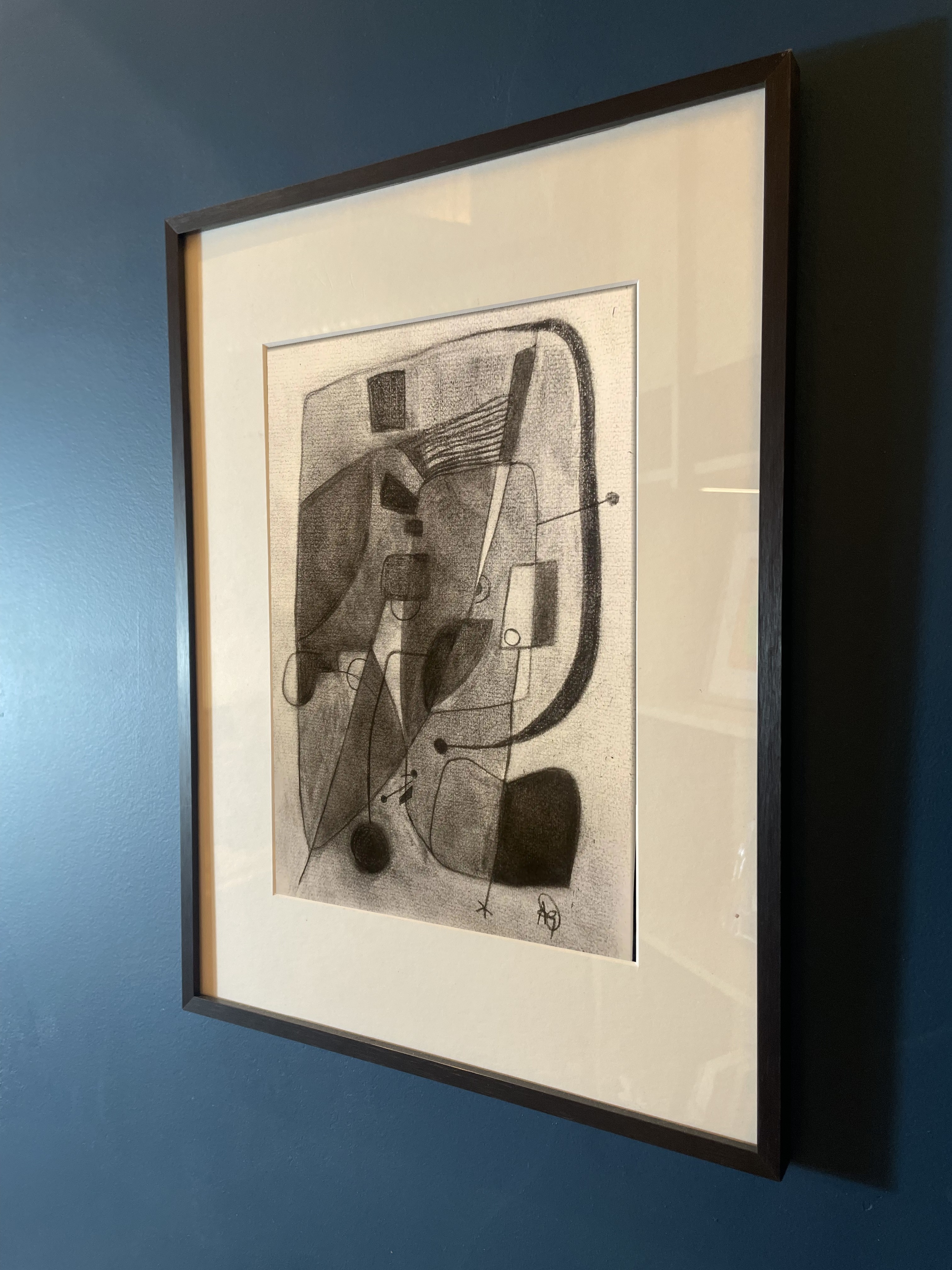 Bertram, charcoal on paper