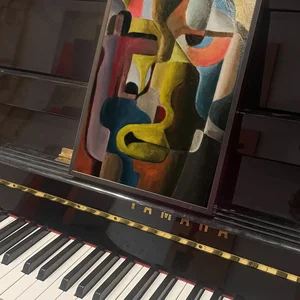 Body and mind proportions – research on tensions #43 — piano · 21×30 #1