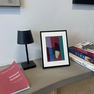 Boulevard des Batignolles - Paris 17, 18h00 — table & lampe · PP #1