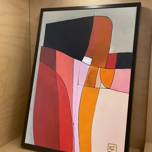 C Major - Research on Harmony - Variation 6 — étagère caisson bois · 21×30 #1