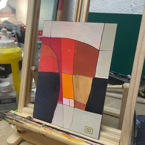 Do Majeur - Recherche sur l'Harmonie - Variation 7 — chevalet · 15×21 #1