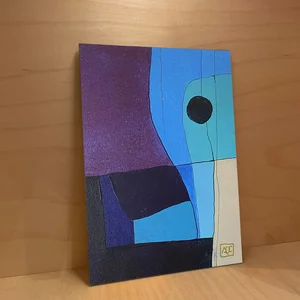 Ré bémol Majeur - Recherche sur l'Harmonie - Variation 10 — étagère caisson bois · 15×21 #1
